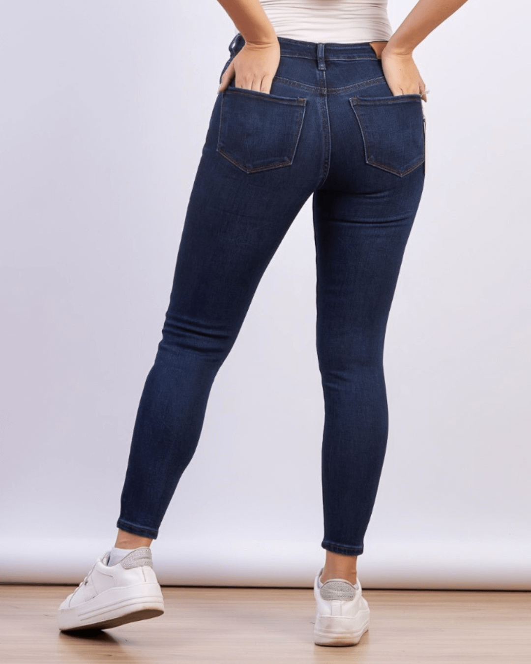 JEANS PSYCHO SIXTEEN AZUL OSCURO PARA DAMA