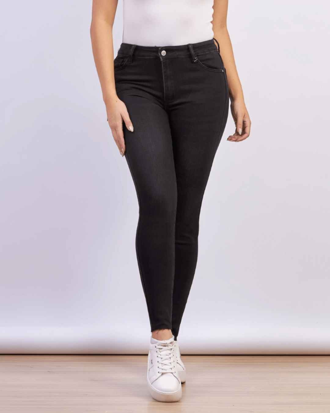 JEANS PSYCHO SIXTEEN NEGRO PARA DAMA