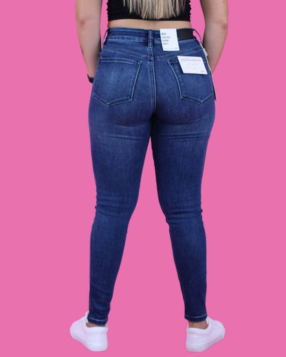 JEANS PSYCHO SIXTEEN AZUL OSCURO PARA DAMA