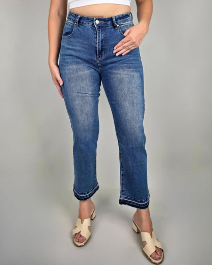 JEANS PSYCHO AZUL MEDIO PARA DAMA