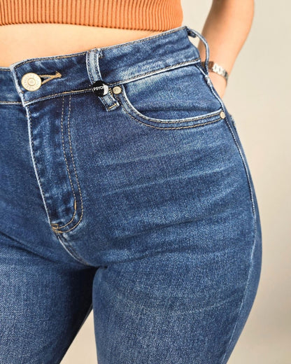 JEANS PSYCHO AZUL PARA DAMA