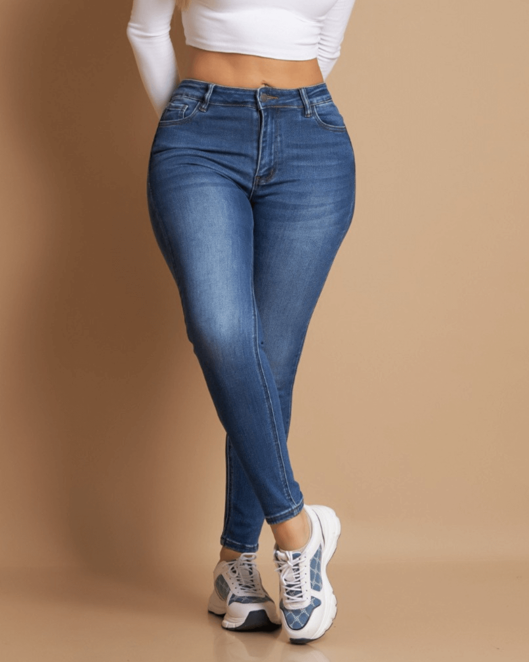 JEANS PSYCHO SIXTEEN AZUL PARA DAMA