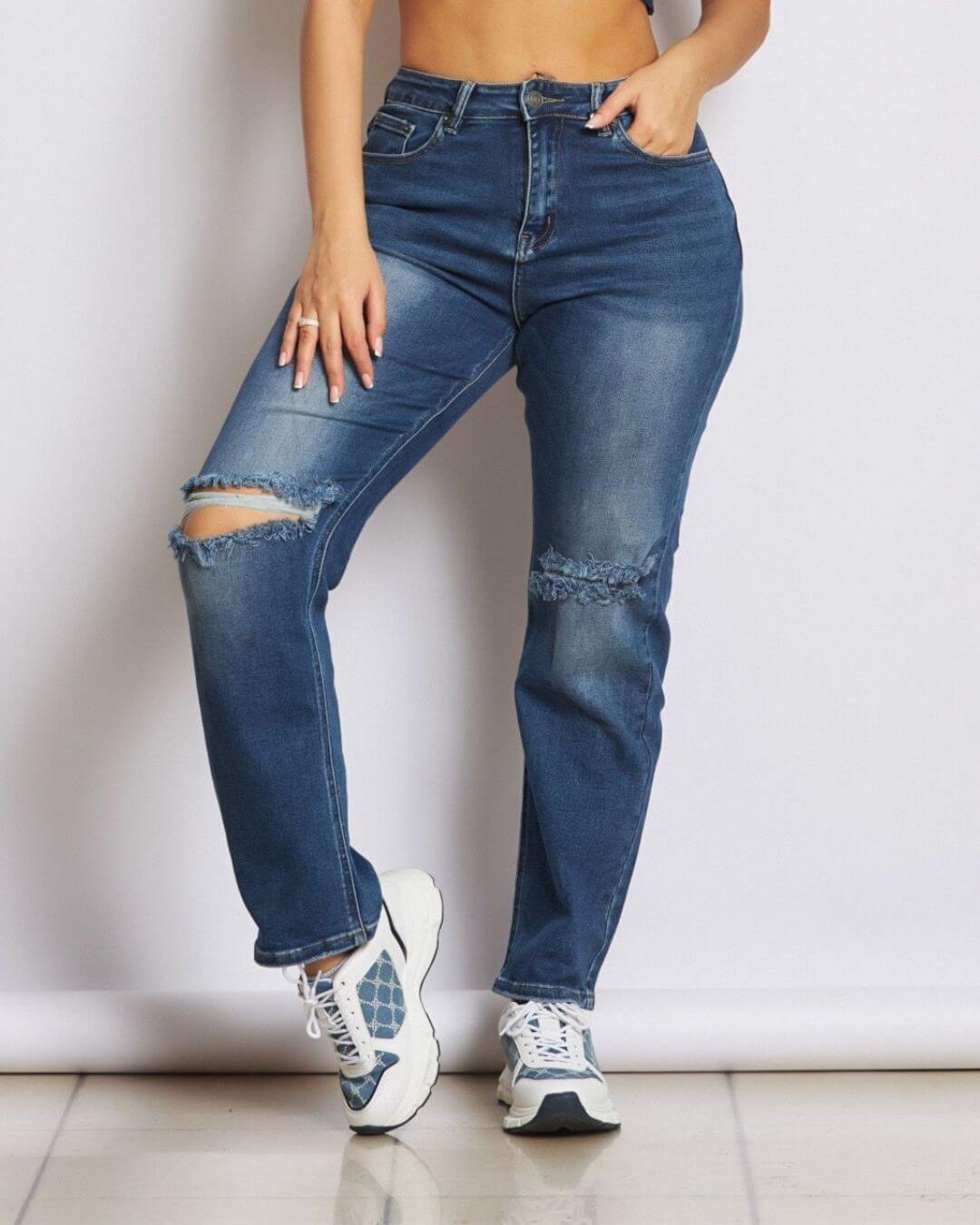 JEANS PSYCHO AZUL DE DAMA