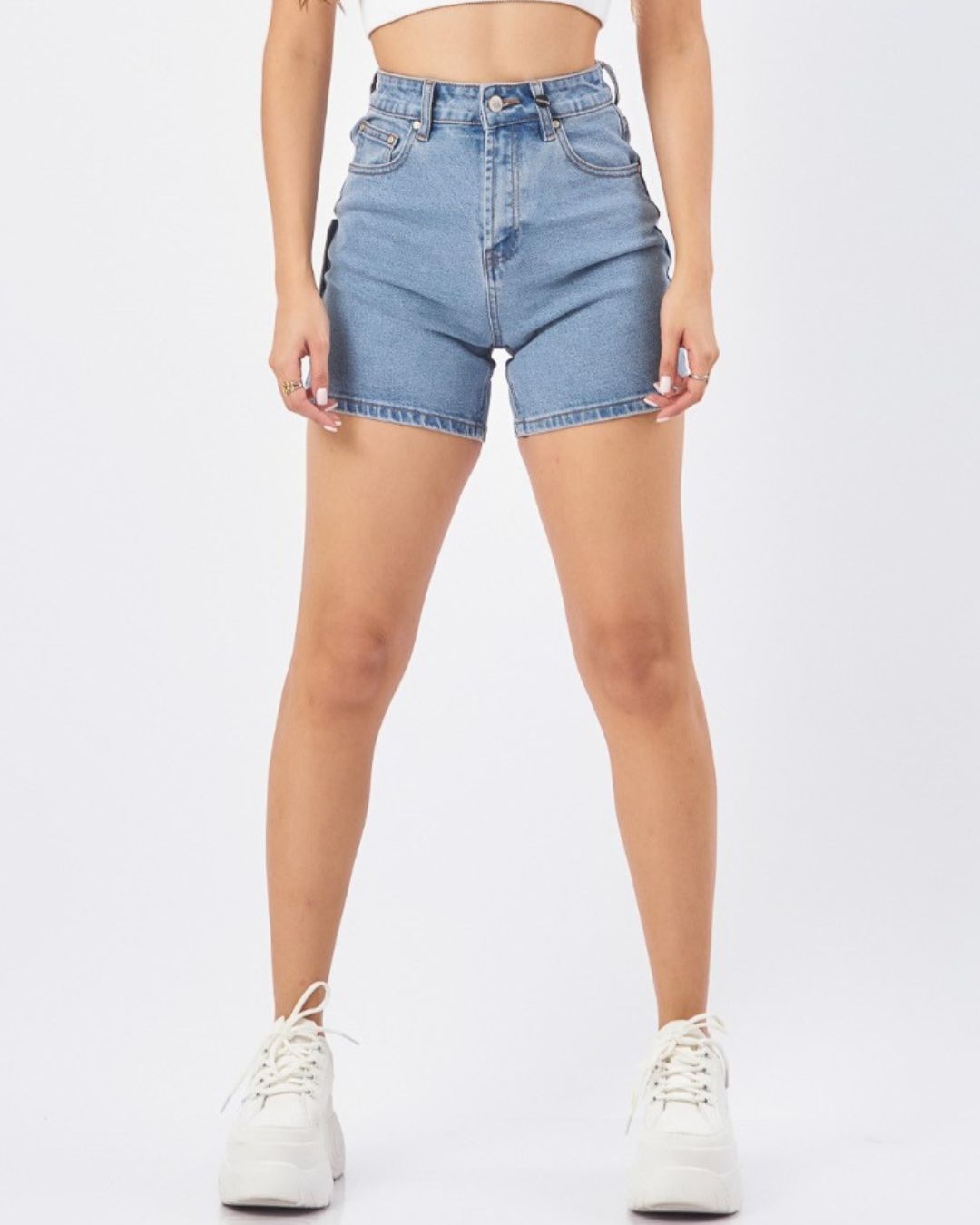 SHORT PSYCHO SIXTEEN CELESTE PARA DAMA