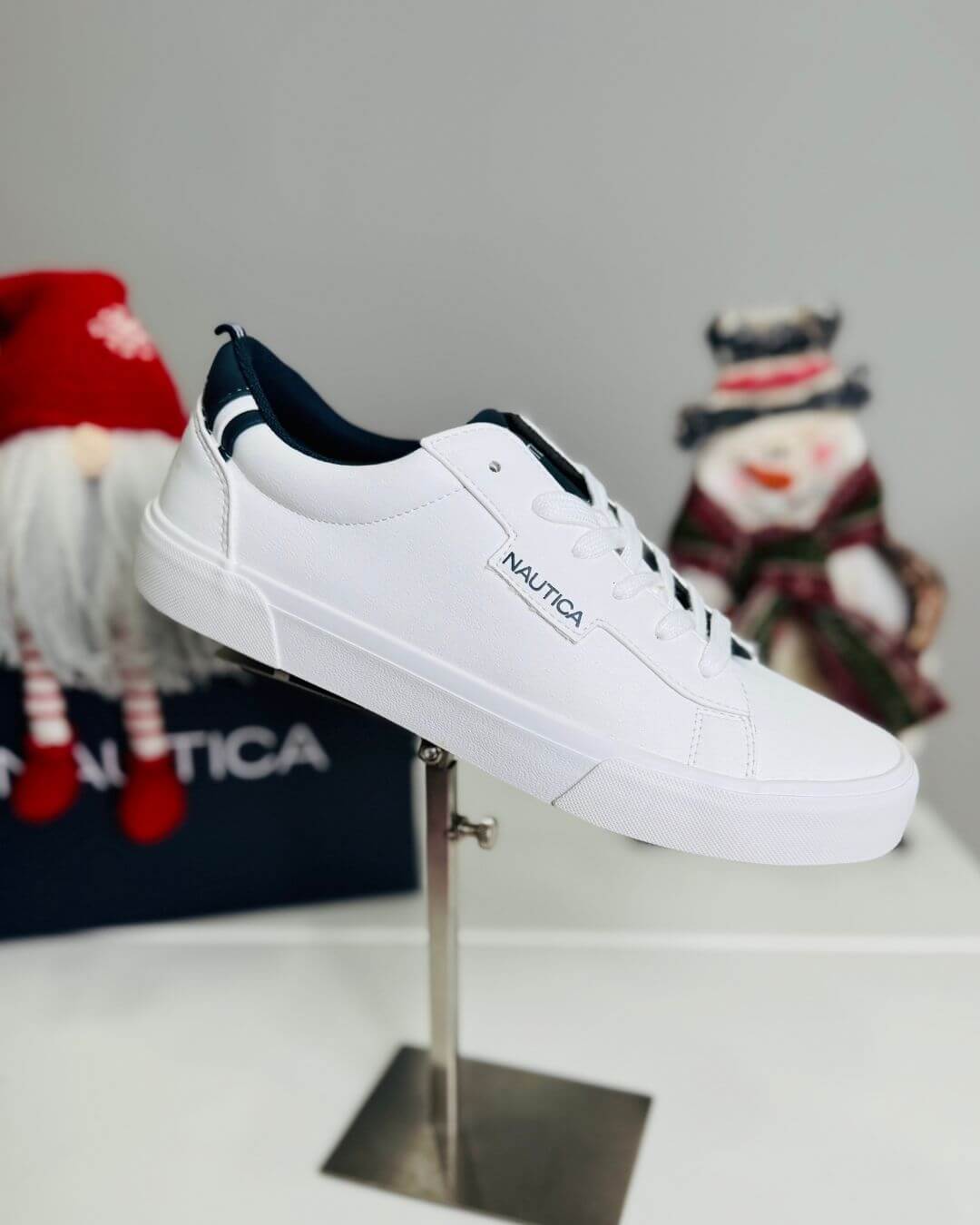 TENNIS NAUTICA BLANCA PARA CABALLERO