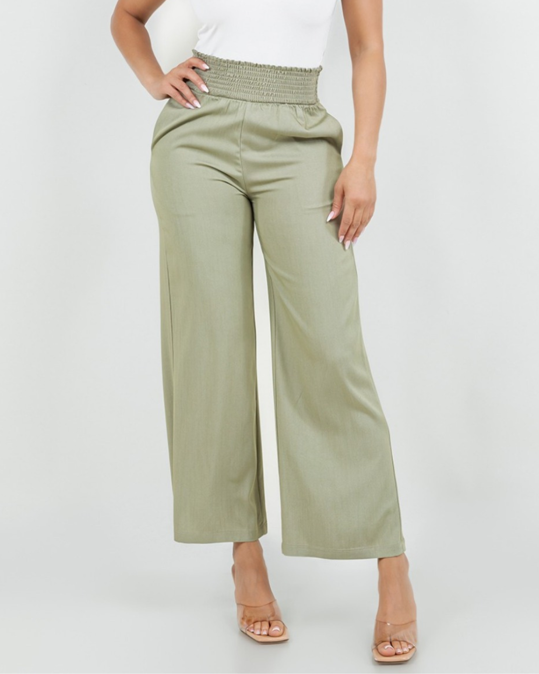 PANTALON LA DIOSA VERDE OLIVO PARA DAMA