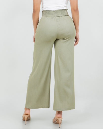 PANTALON LA DIOSA VERDE OLIVO PARA DAMA