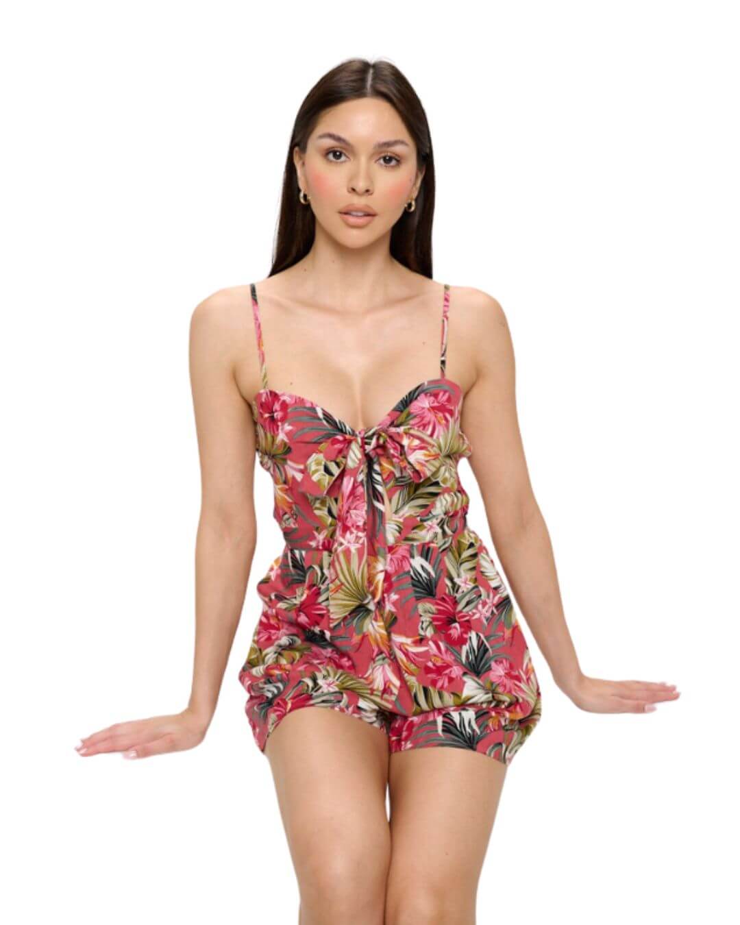 ENTERIZO BLUSH FUCSIA