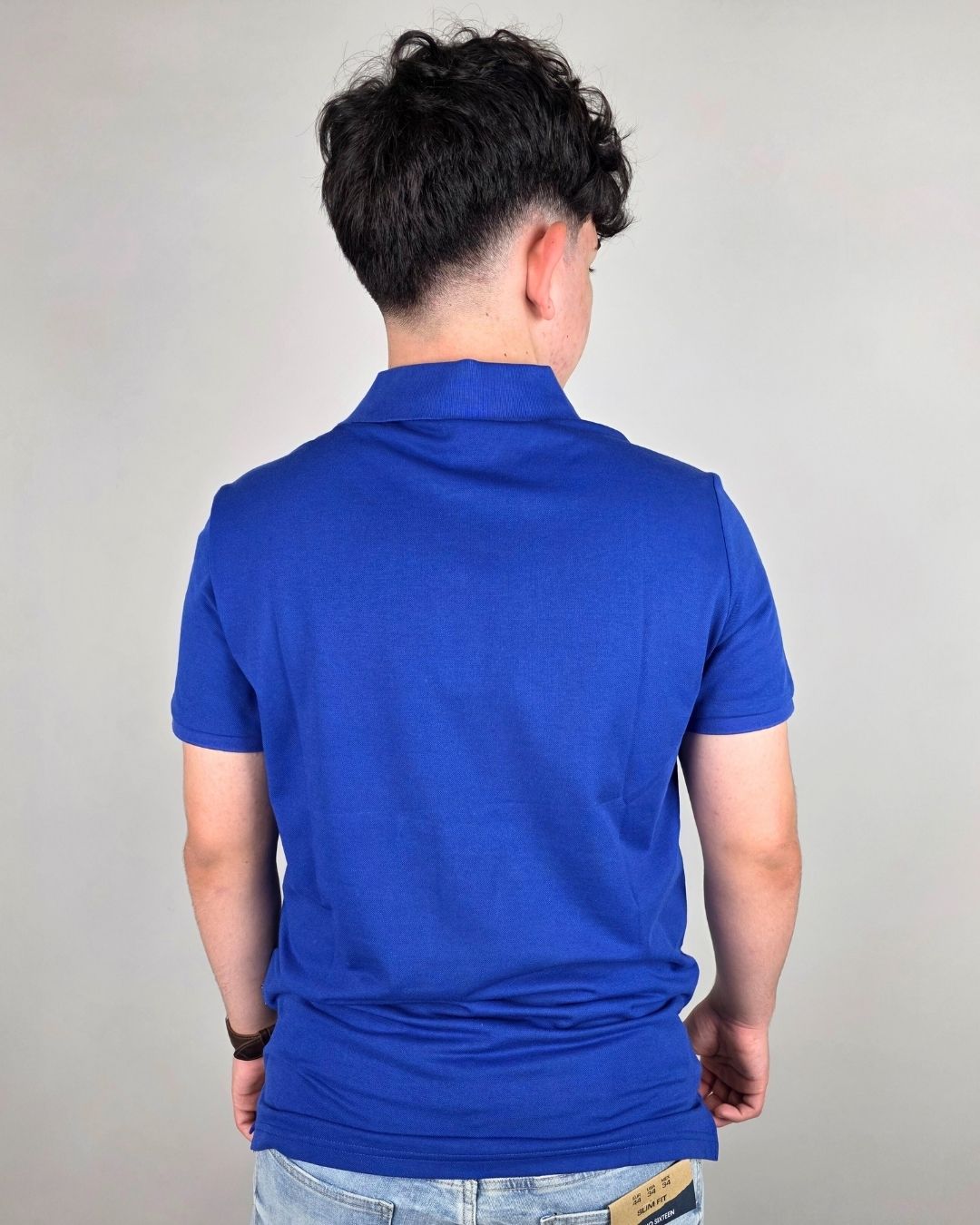 POLO BLACKOUT AZUL PARA CABALLERO