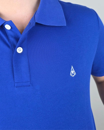 POLO BLACKOUT AZUL PARA CABALLERO