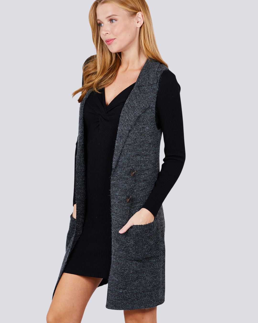 CARDIGAN ACTIVE SIN MANGA