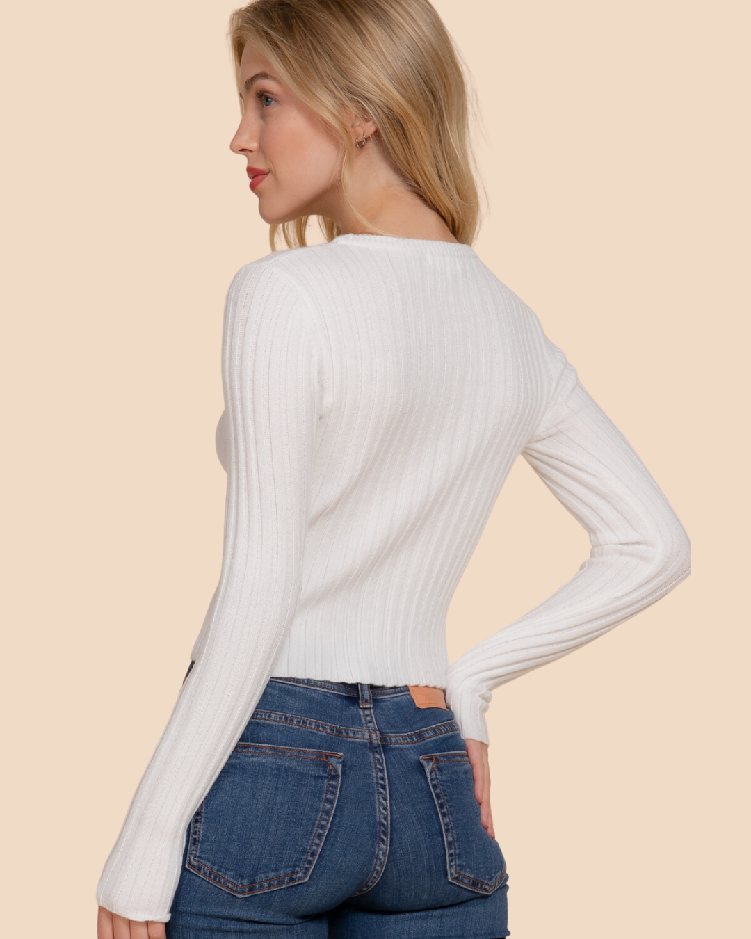 SWEATER ACTIVE BLANCO PARA DAMA