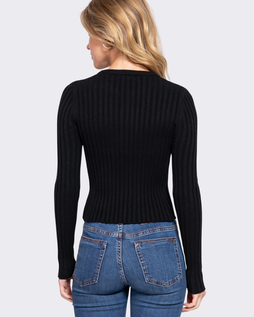 SWEATER ACTIVE NEGRO PARA DAMA