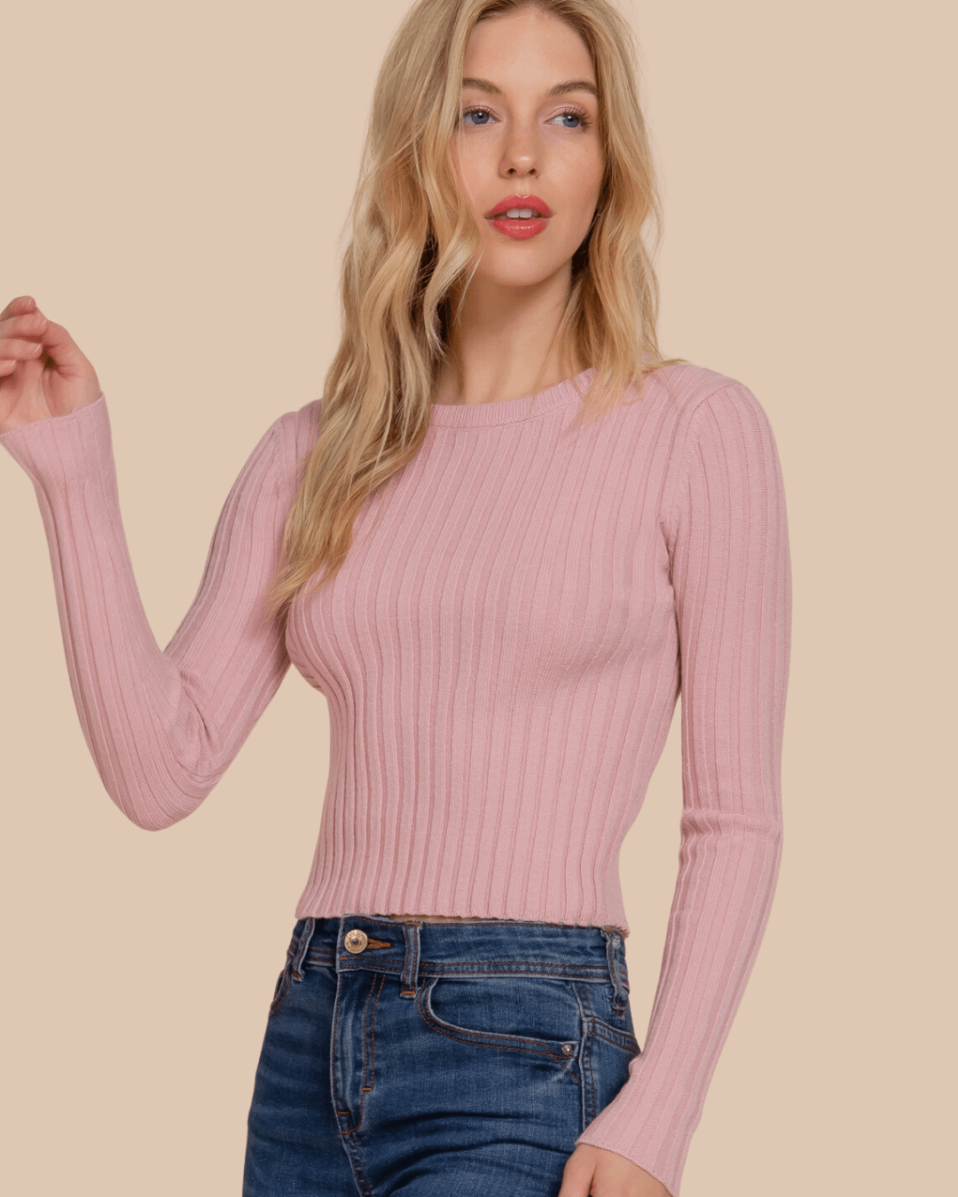 SWEATER ACTIVE ROSA PARA DAMA