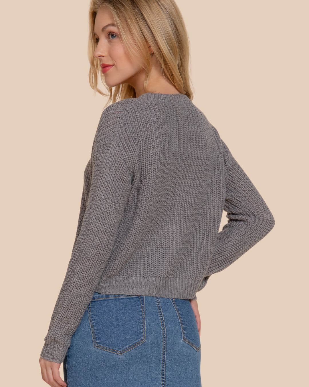 SWEATER ACTIVE GRIS