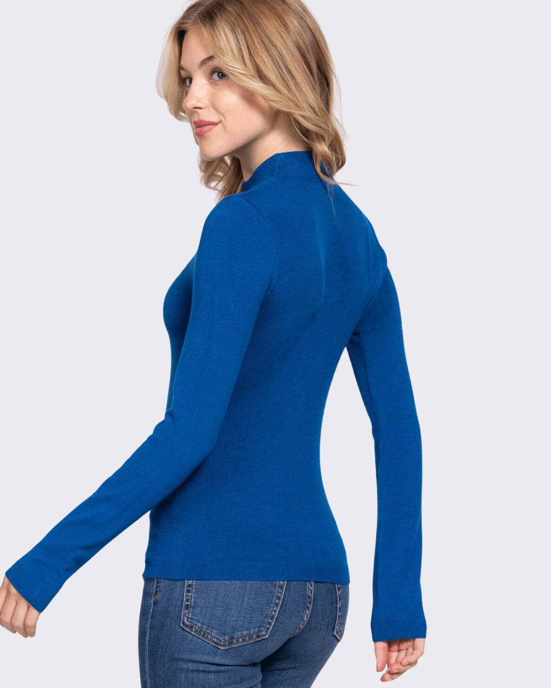 SWEATER ACTIVE AZUL MARINO PARA DAMA