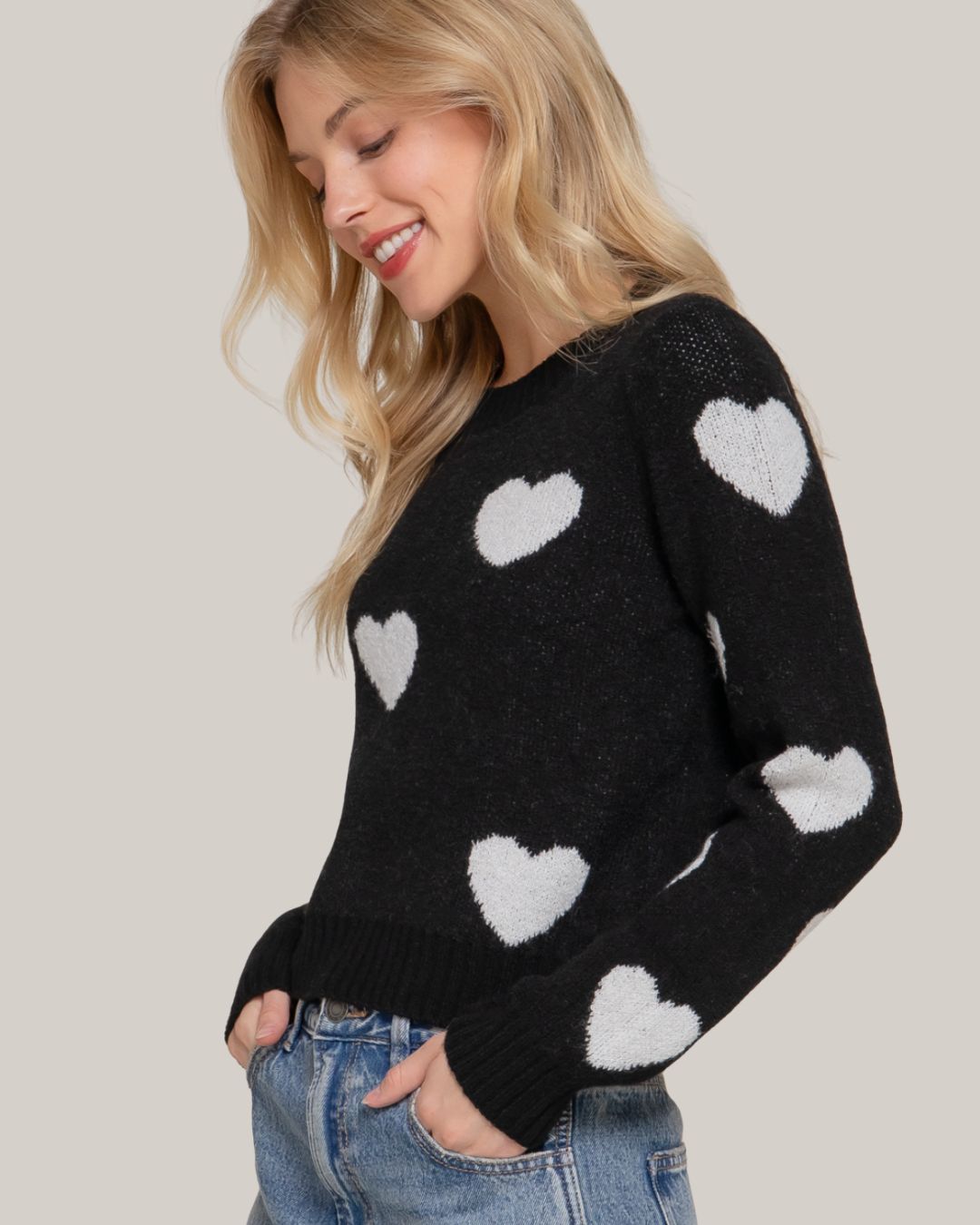 SWEATER ACTIVE NEGRO PARA DAMA