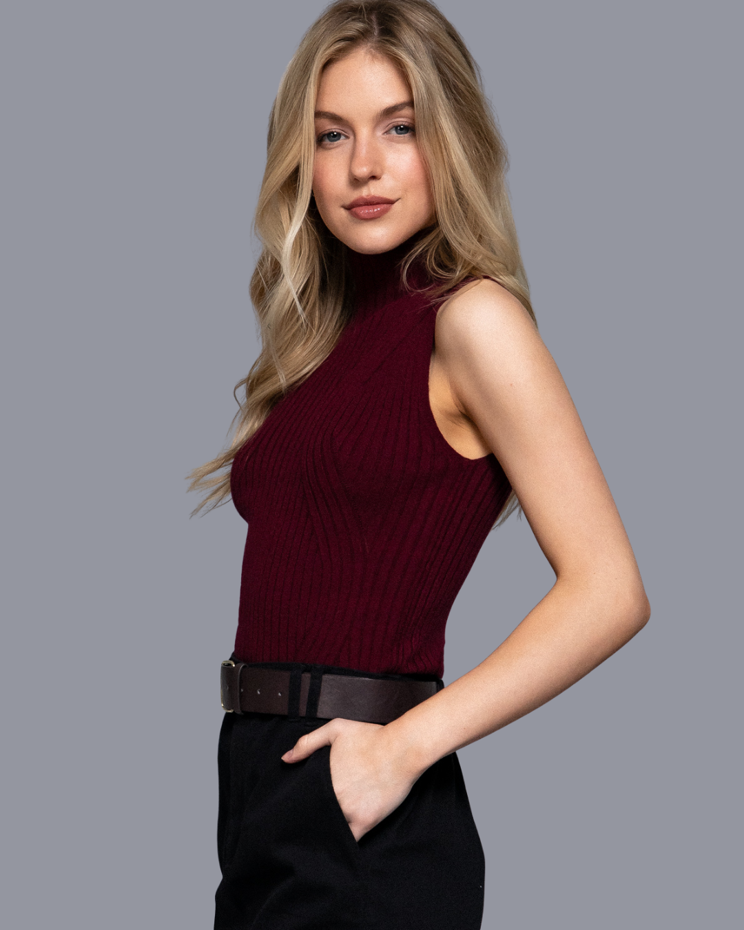 BLUSA ACTIVE CUELLO ALTO