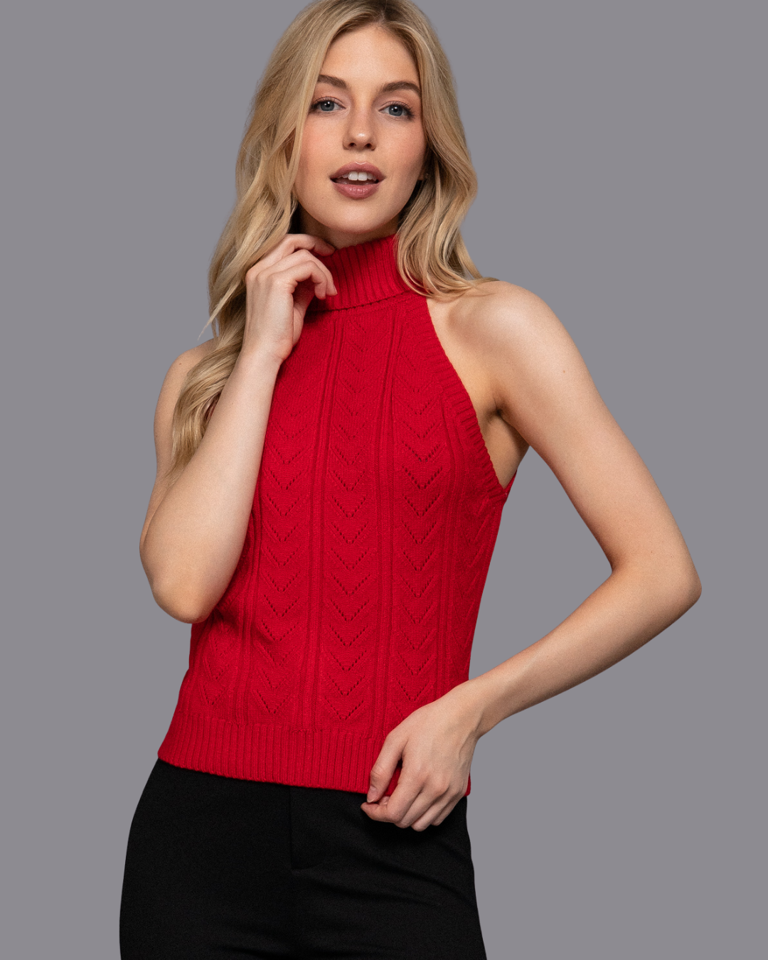 BLUSA ACTIVE CUELLO ALTO