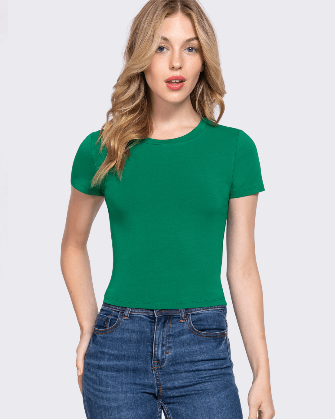 TOP ACTIVE BASIC VERDE PARA DAMA