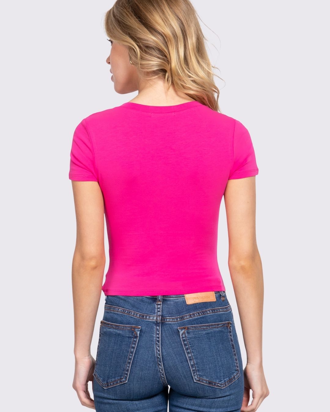 BLUSA ACTIVE BASIC FUCSIA PARA DAMA