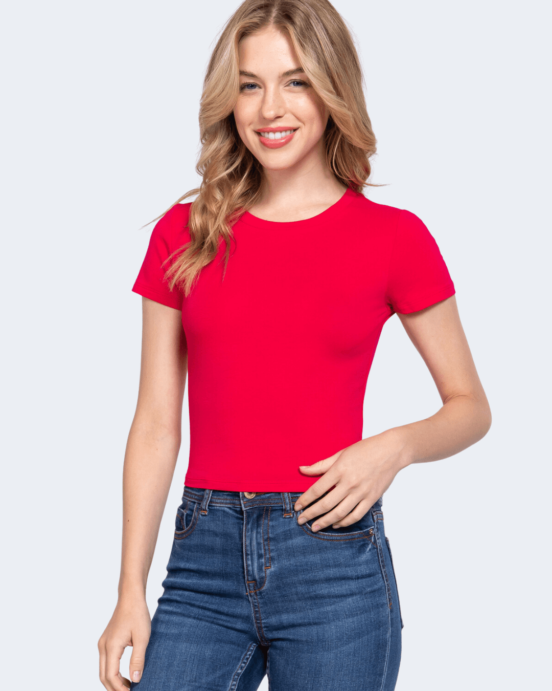 TOP ACTIVE BASIC FUCSIA PARA DAMA
