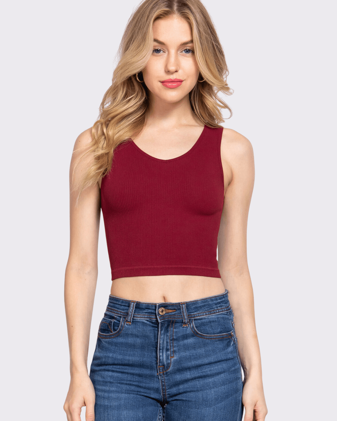 TOP ACTIVE BASIC VINO PARA DAMA