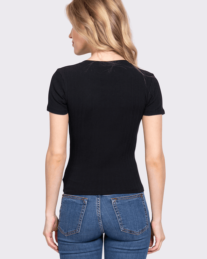 TOP ACTIVE BASIC NEGRO PARA DAMA