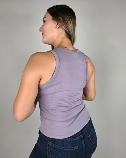 BLUSA  ACTIVE BASIC LILA PARA DAMA