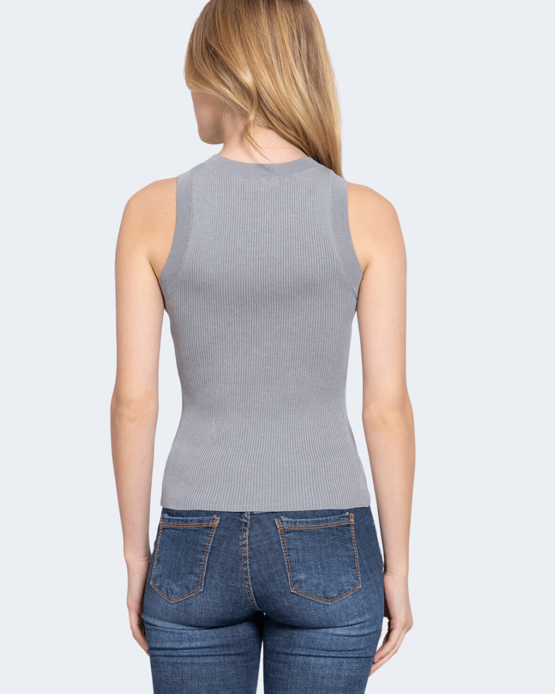 BLUSA ACTIVE BASIC GRIS