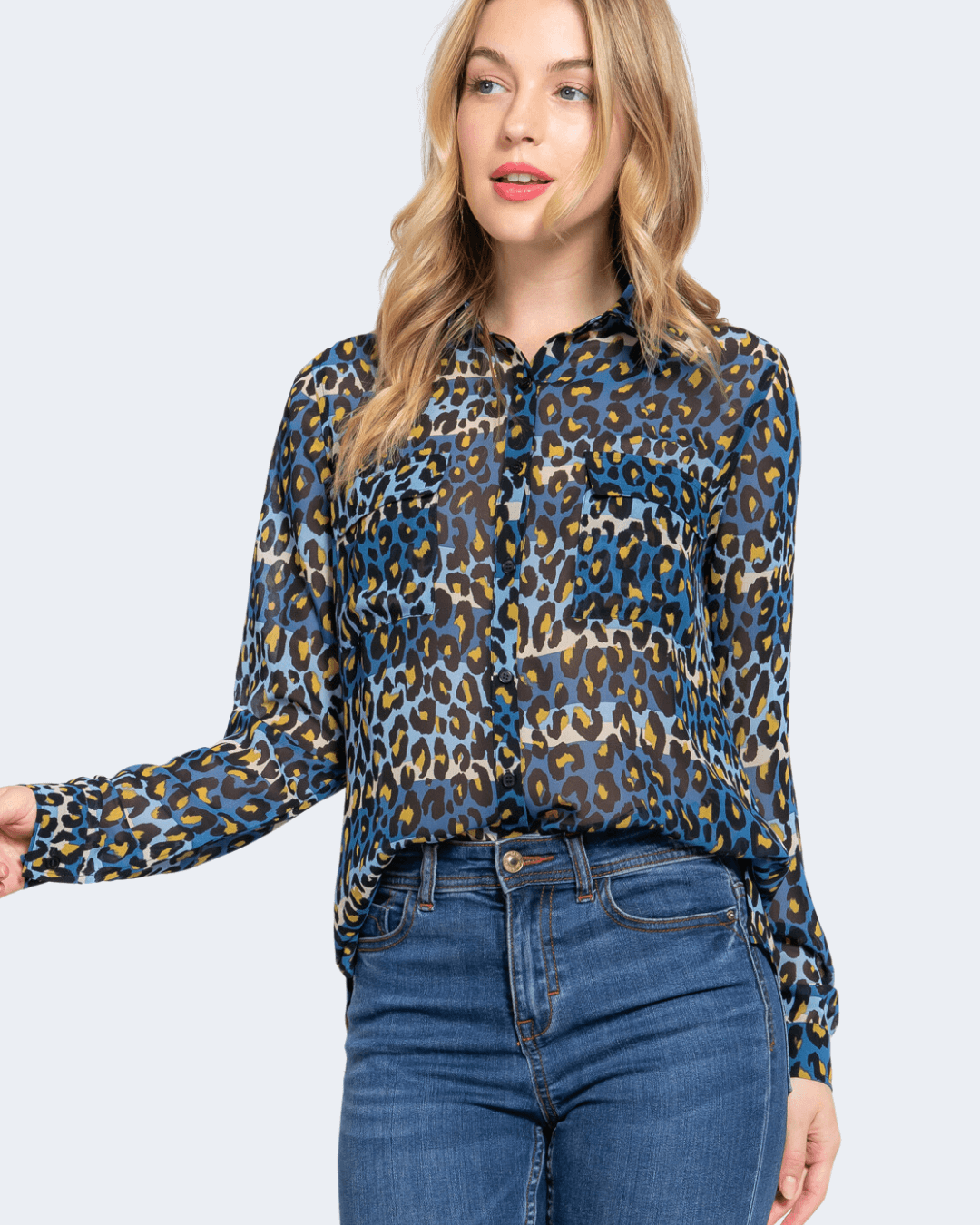 BLUSA ACTIVE BASIC ESTAMPADA MANGA LARGA