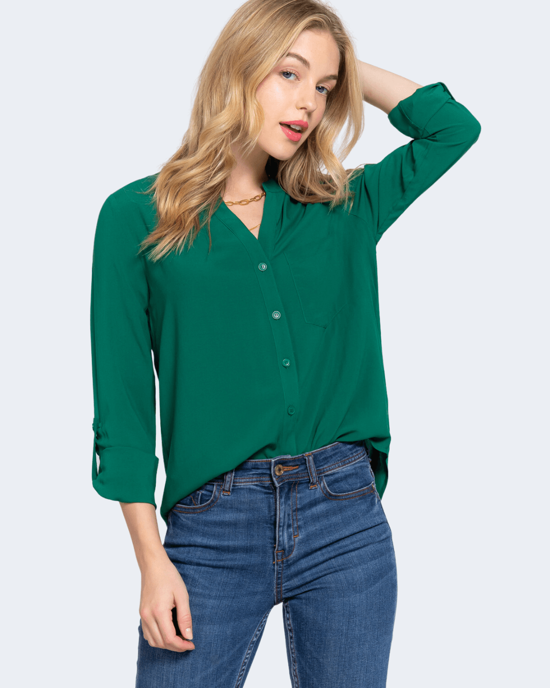 BLUSA ACTIVE BASIC VERDE