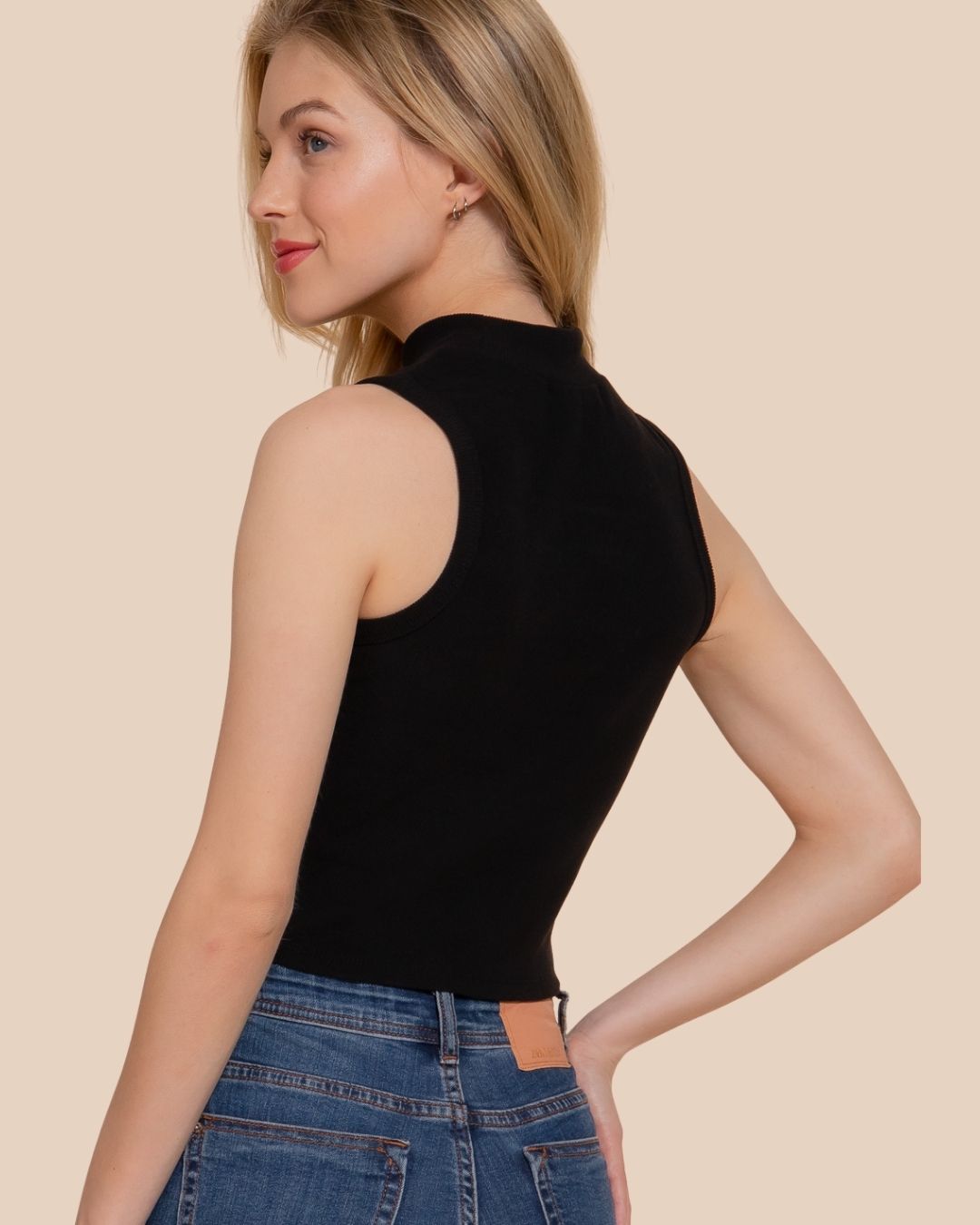 BLUSA ACTIVE BASIC NEGRA PARA DAMA