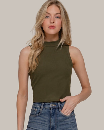BLUSA ACTIVE BASIC VERDE MUSGO PARA DAMA