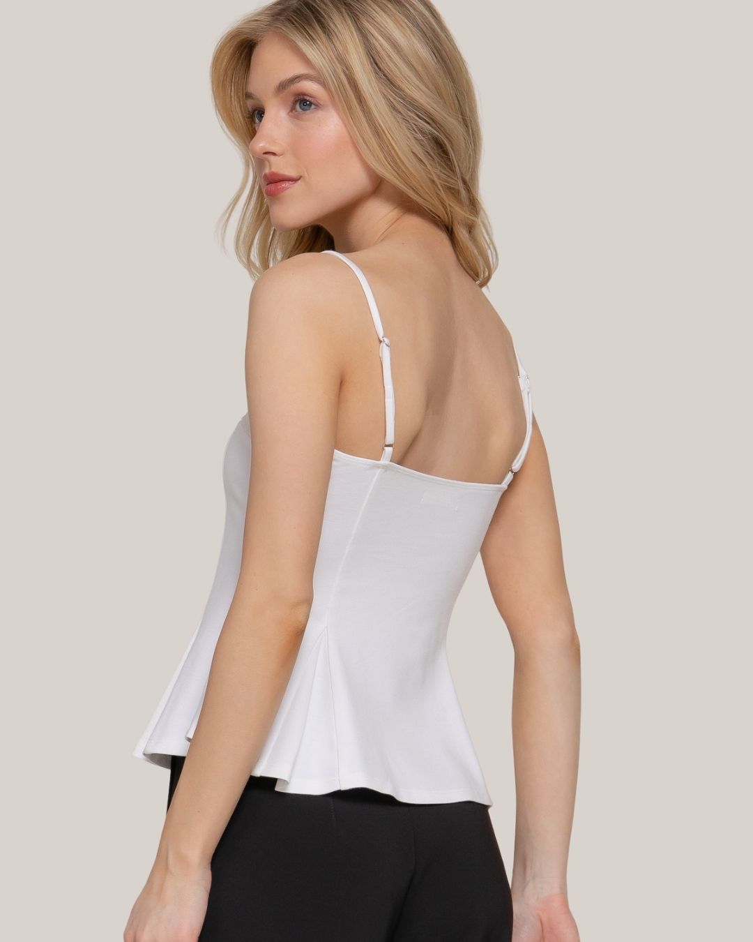 BLUSA ACTIVE BASIC BLANCA PARA DAMA