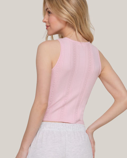 BLUSA  ACTIVE BASIC ROSADA PARA DAMA