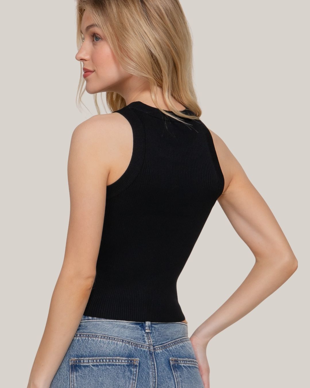 BLUSA ACTIVE BASIC NEGRA PARA DAMA