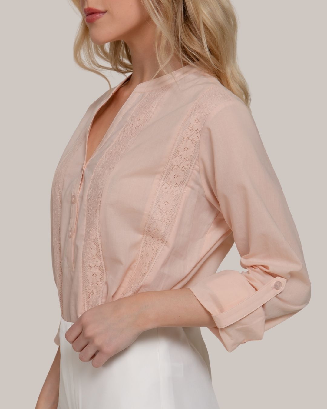 BLUSA ACTIVE BASIC MANGA LARGA