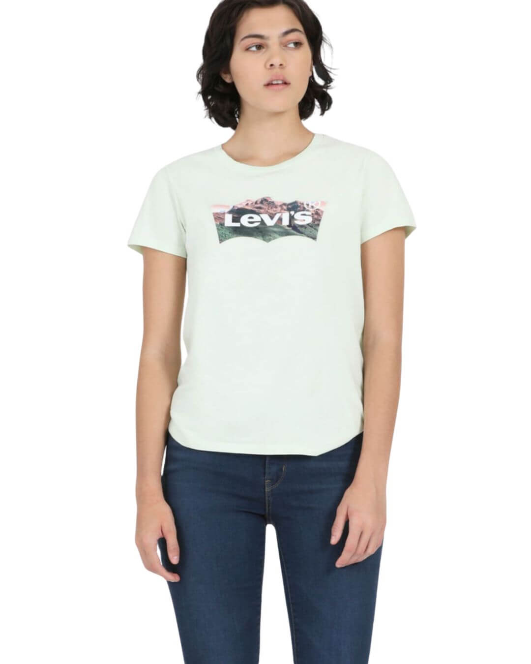 CAMISETA LEVIS MUJER VERDE