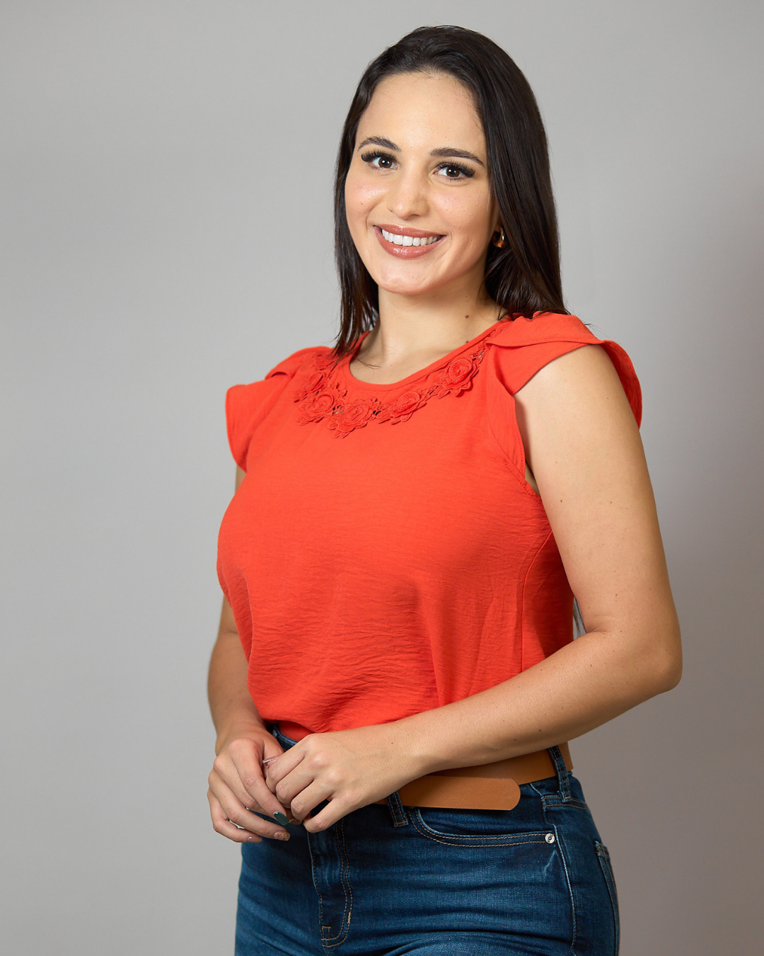 BLUSA TOGETHER NARANJA PARA DAMA