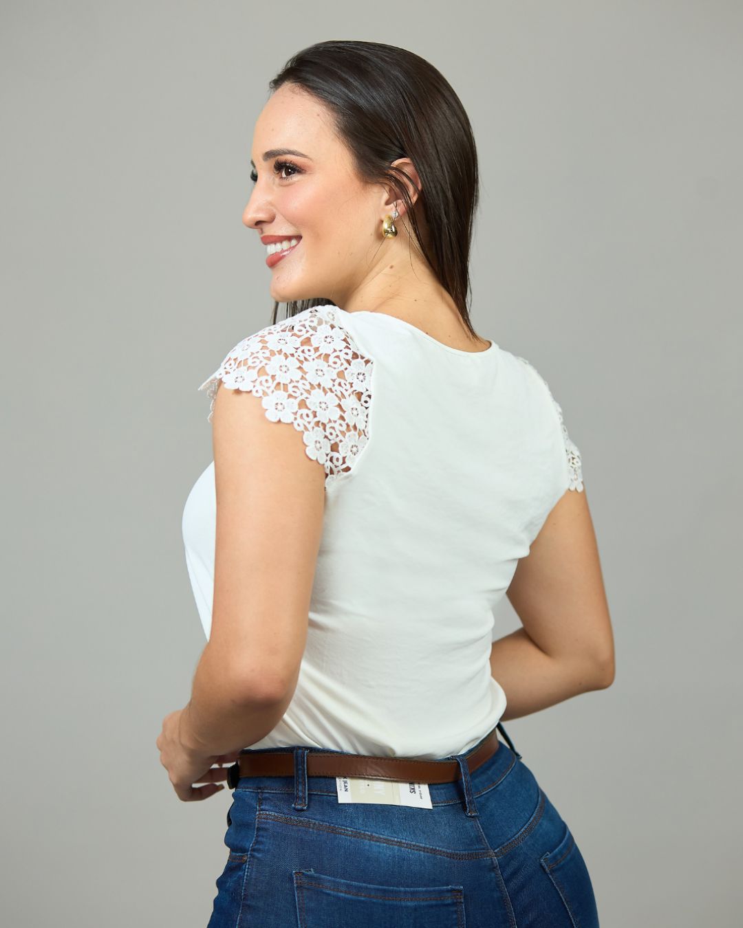 BLUSA TOGETHER BLANCA PARA DAMA