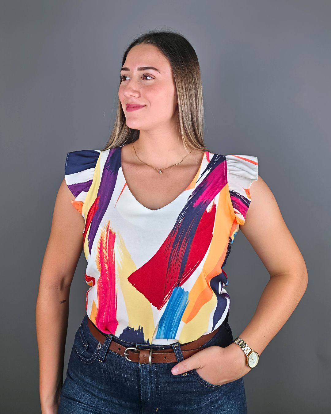 BLUSA TOGETHER COLORES PARA DAMA