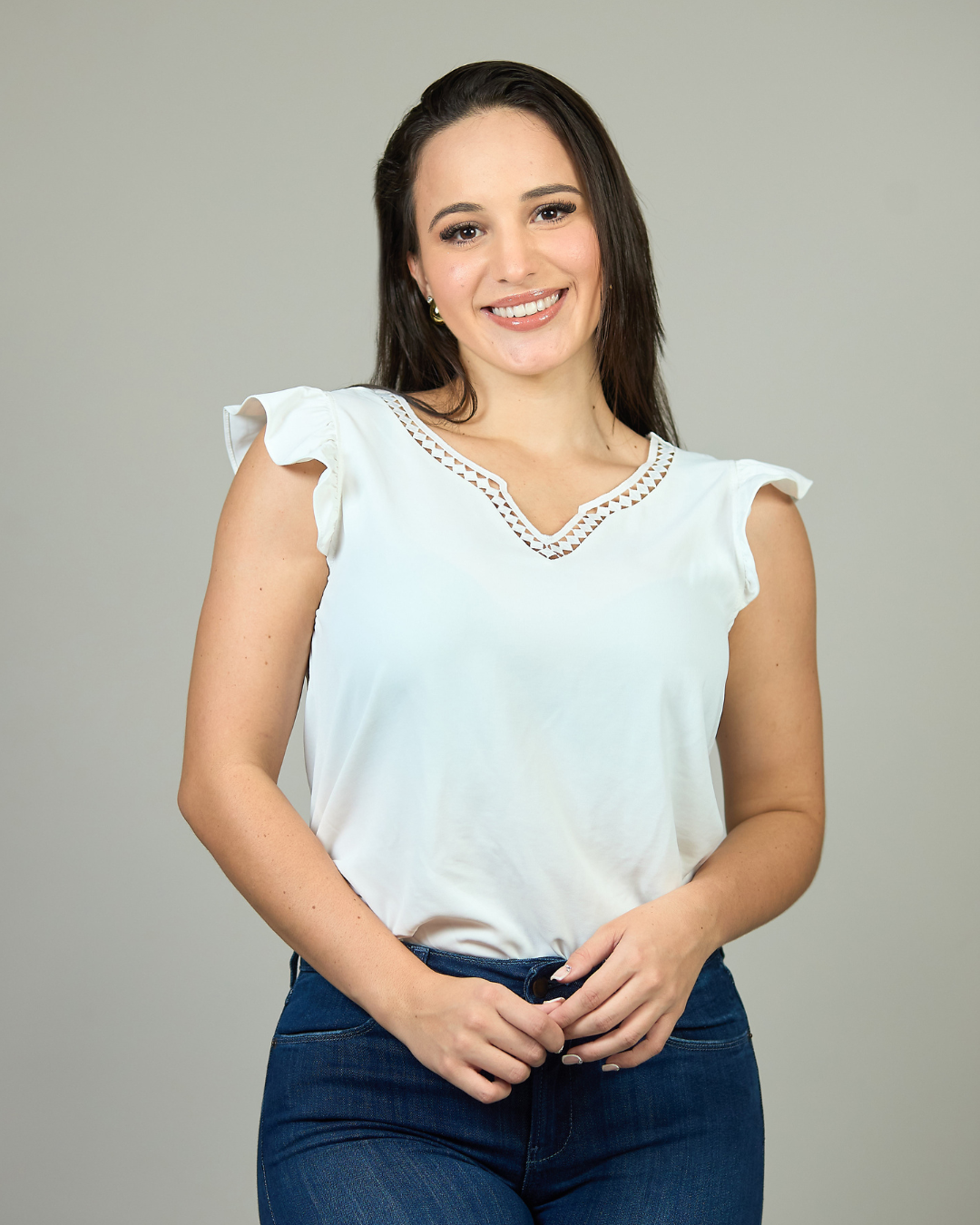 BLUSA TOGETHER BLANCA PARA DAMA