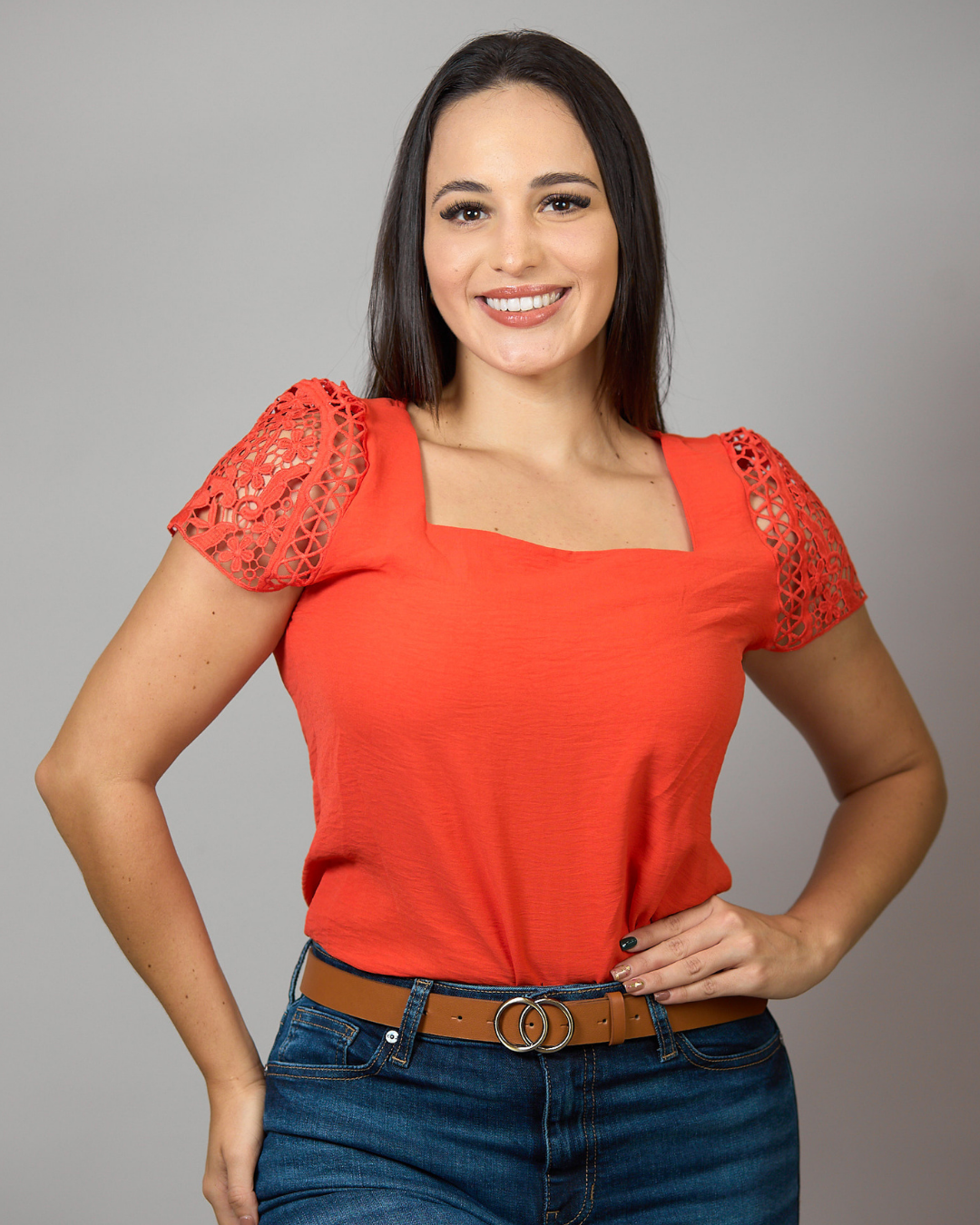 BLUSA TOGETHER NARANJA PARA DAMA