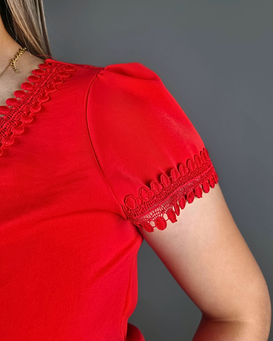 BLUSA TOGETHER ROJA PARA DAMA