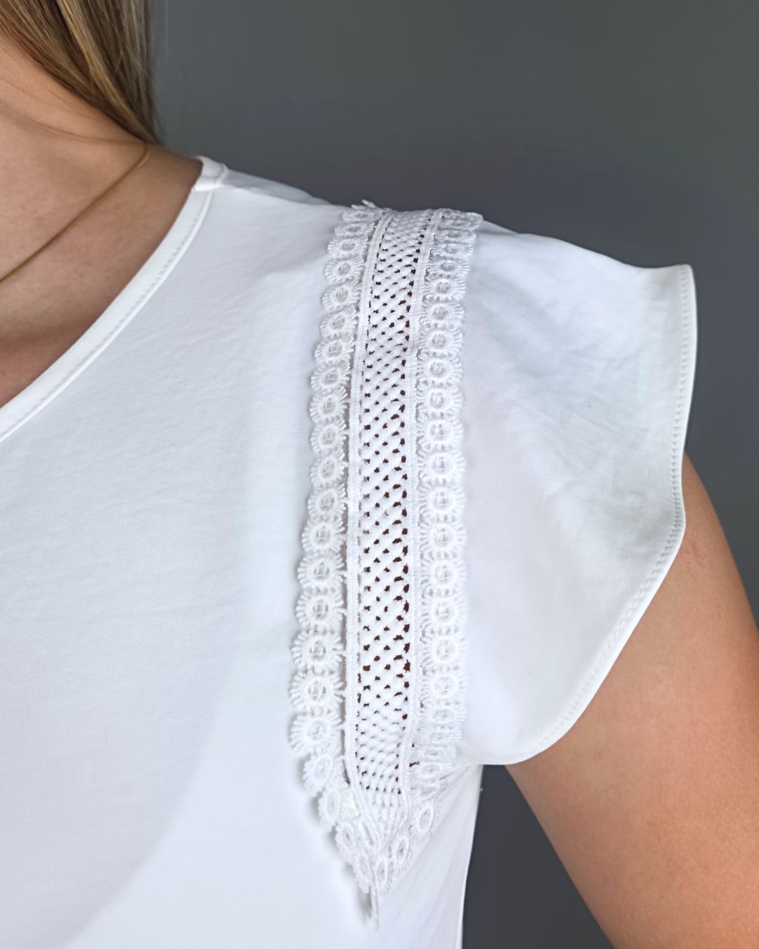 BLUSA TOGETHER BLANCA PARA DAMA