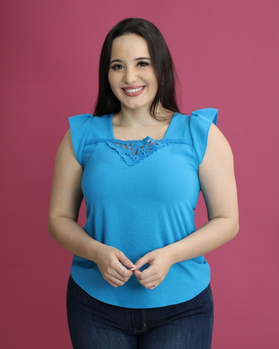 BLUSA TOGETHER CELESTE PARA DAMA