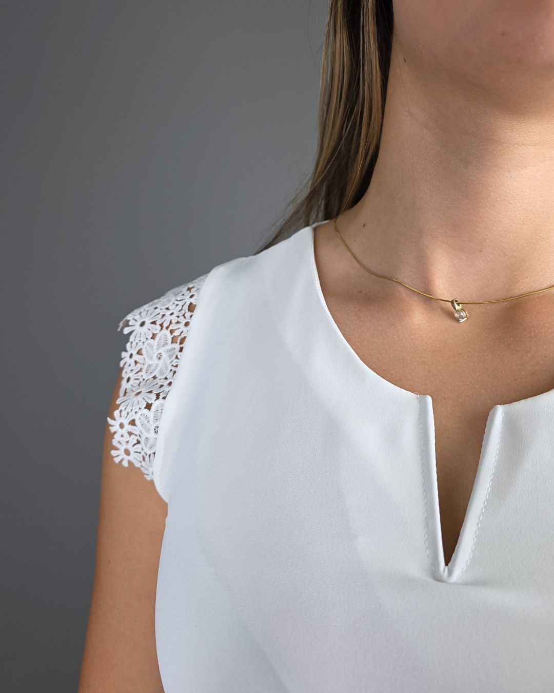 BLUSA TOGETHER BLANCA PARA DAMA