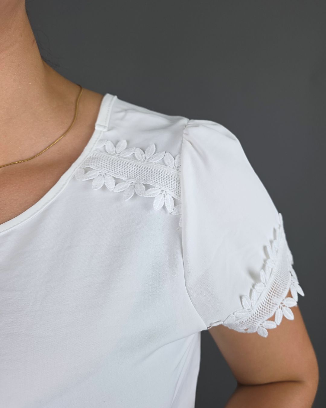 BLUSA TOGETHER BLANCA PARA DAMA