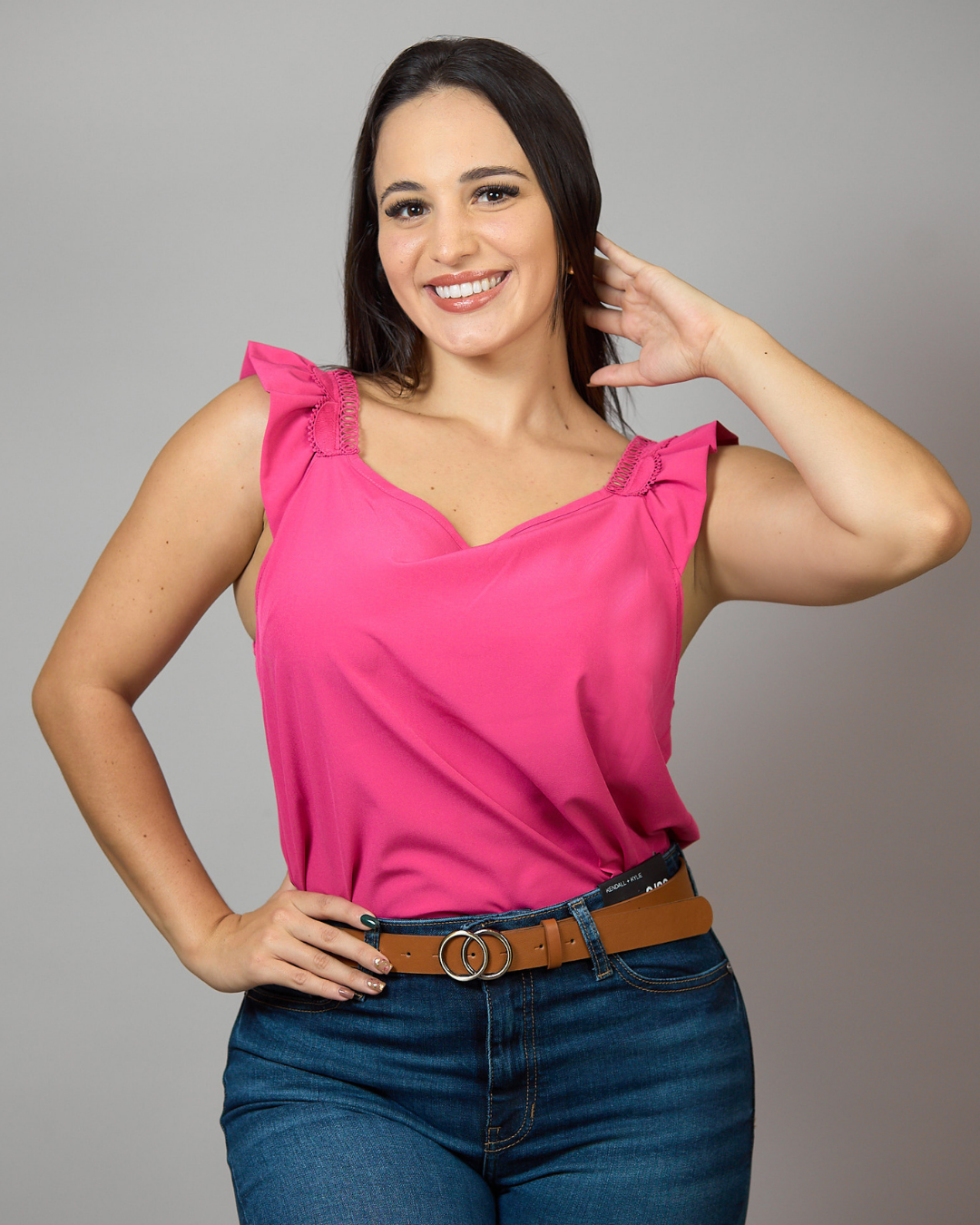 BLUSA BONAMI FUCSIA PARA DAMA